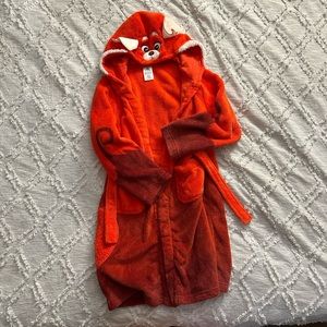 Turning Red kids bathrobe size 13